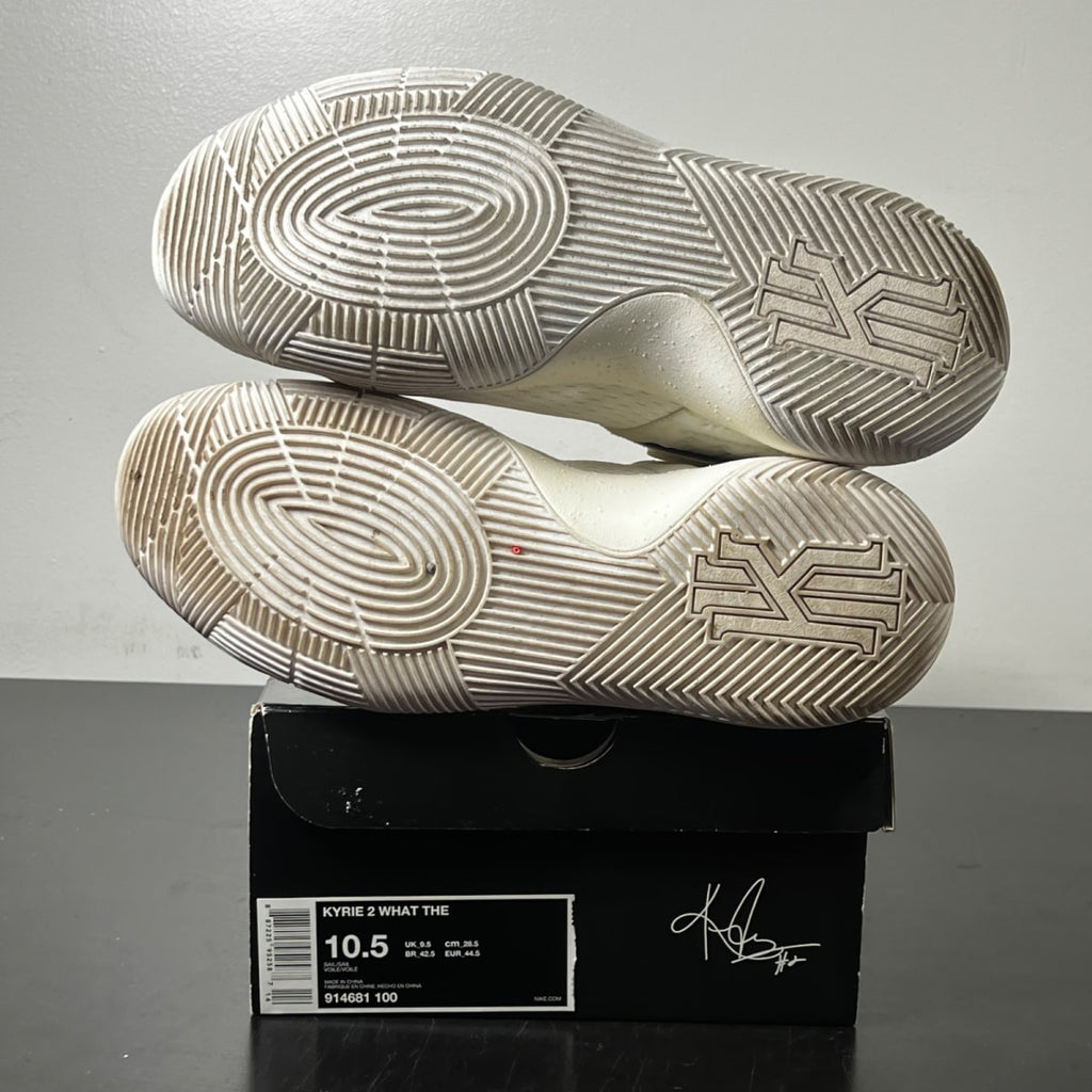 Nike Kyrie 2 What The Kyrie Sail 10.5 (Lightly Worn Pre-Owned)NikeSail/Sail - Image 6