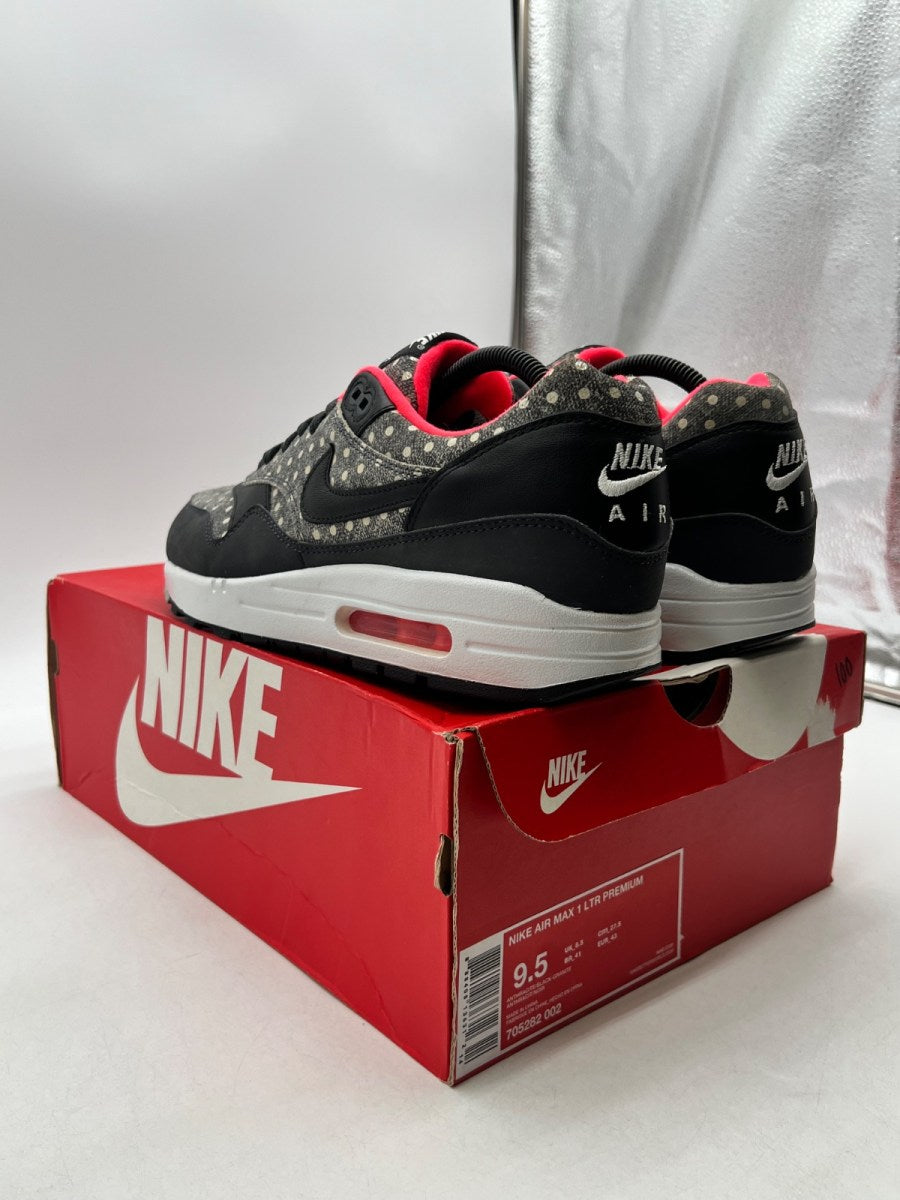 Nike Air Max 1 Polka Dot Pack (2015) 9.5 (Lightly Worn Pre-Owned)NikeAnthracite/Black-Granite - Image 6