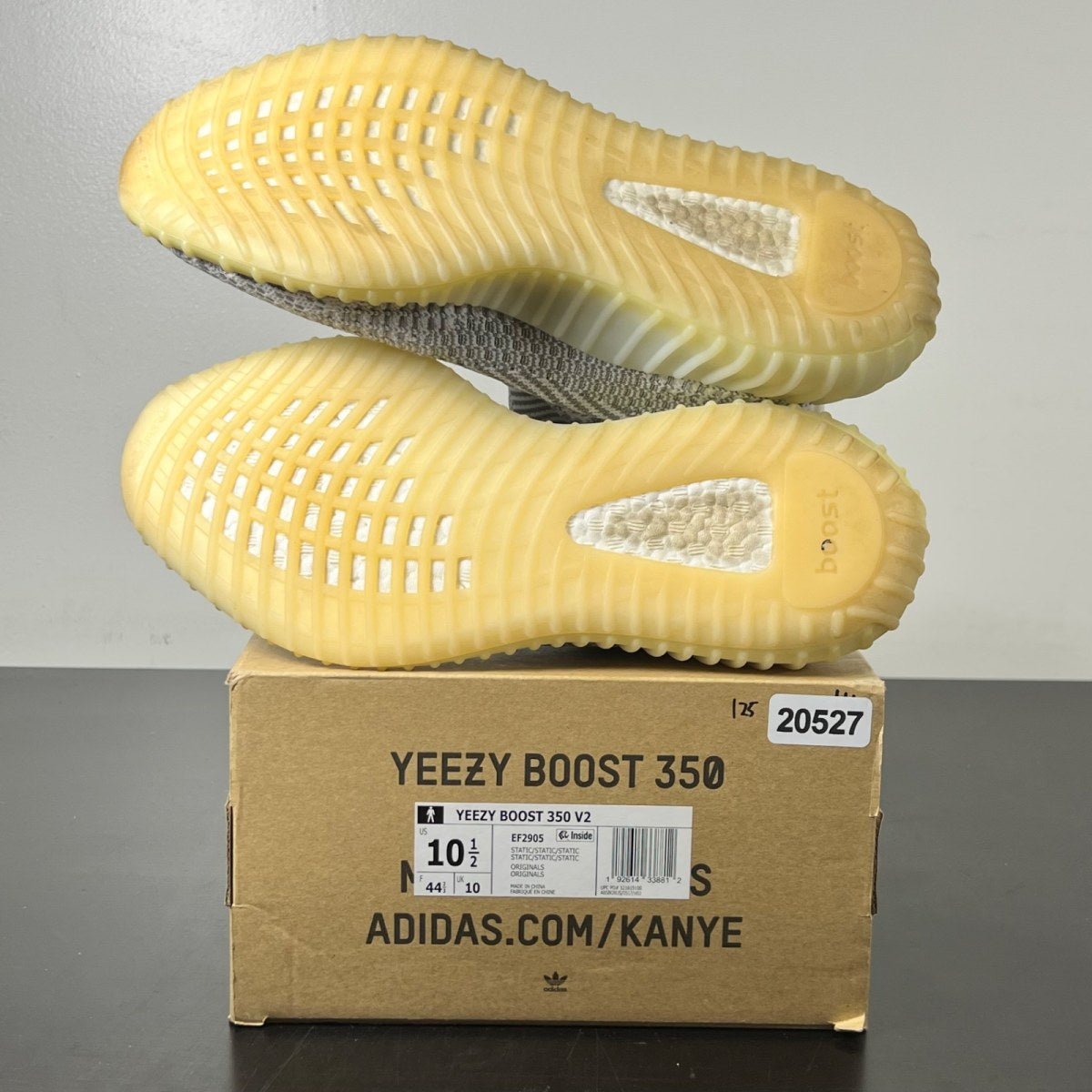 adidas Yeezy Boost 350 V2 Static (Non-Reflective) 10.5 (Lightly Worn Pre-Owned)adidasStatic/Static/Static - Image 6