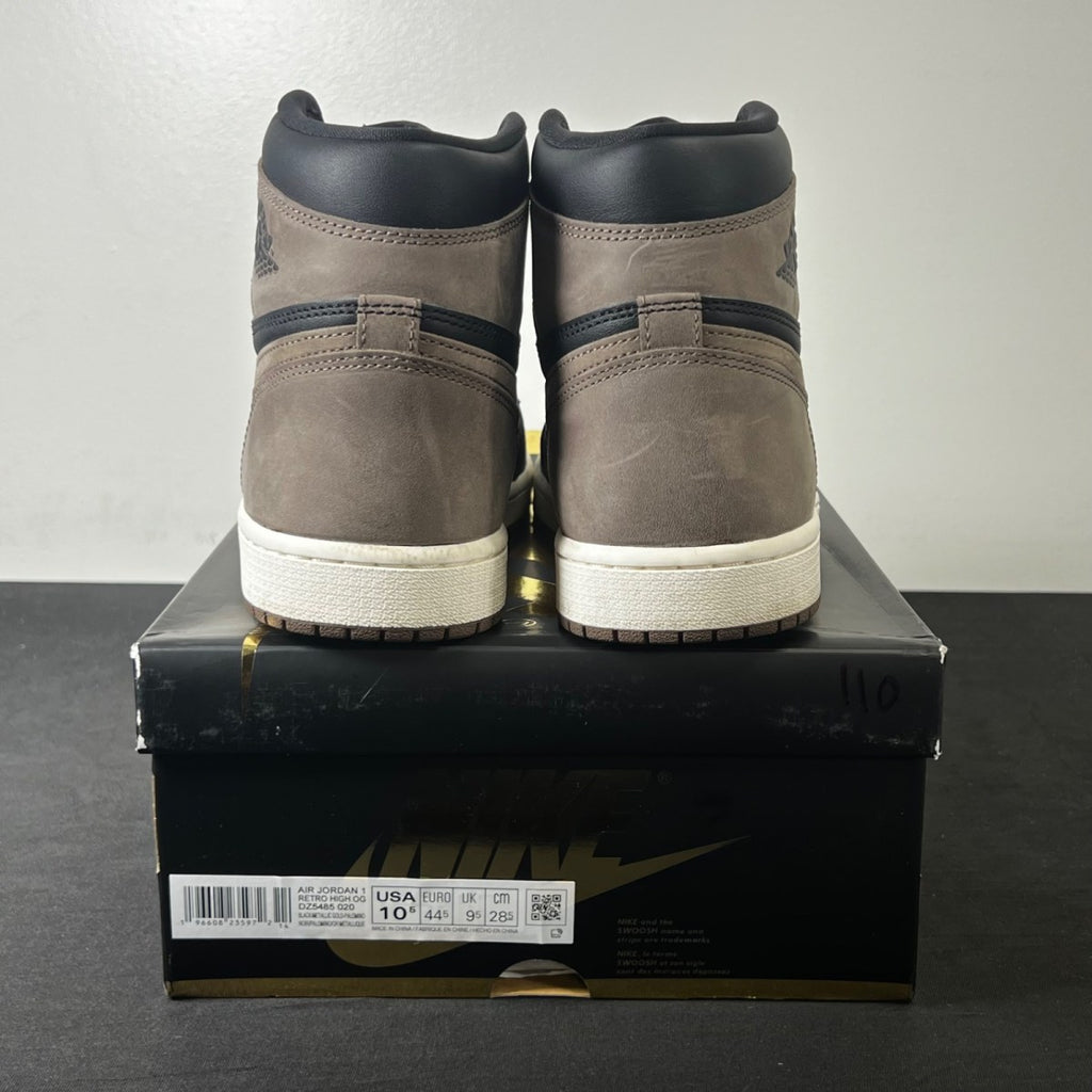 Jordan 1 Retro High OG Palomino 10.5 (Lightly Worn Pre-Owned)JordanBlack/Metallic Gold/Palomino/Sail - Image 4