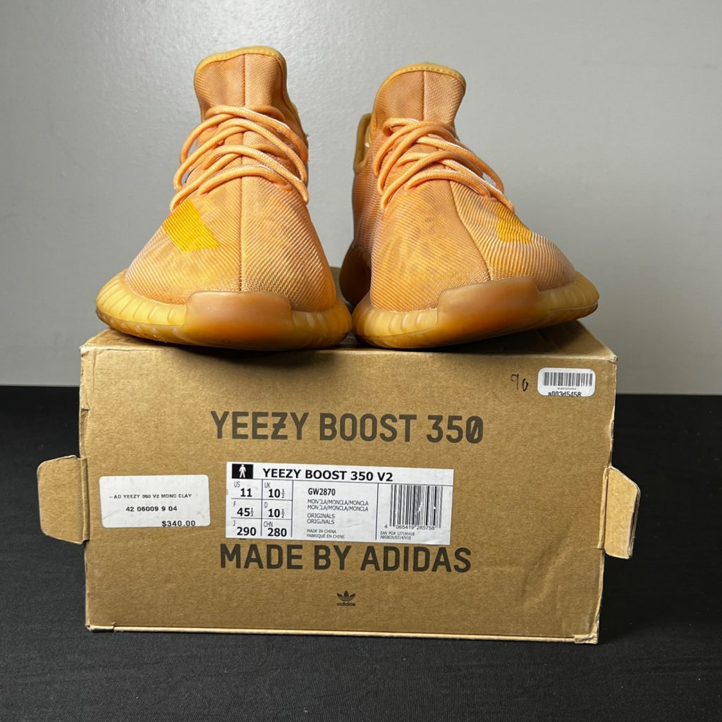 adidas Yeezy Boost 350 V2 Mono Clay 11 (Lightly Worn Pre-Owned)adidasMono Clay/Mono Clay/Mono Clay - Image 2