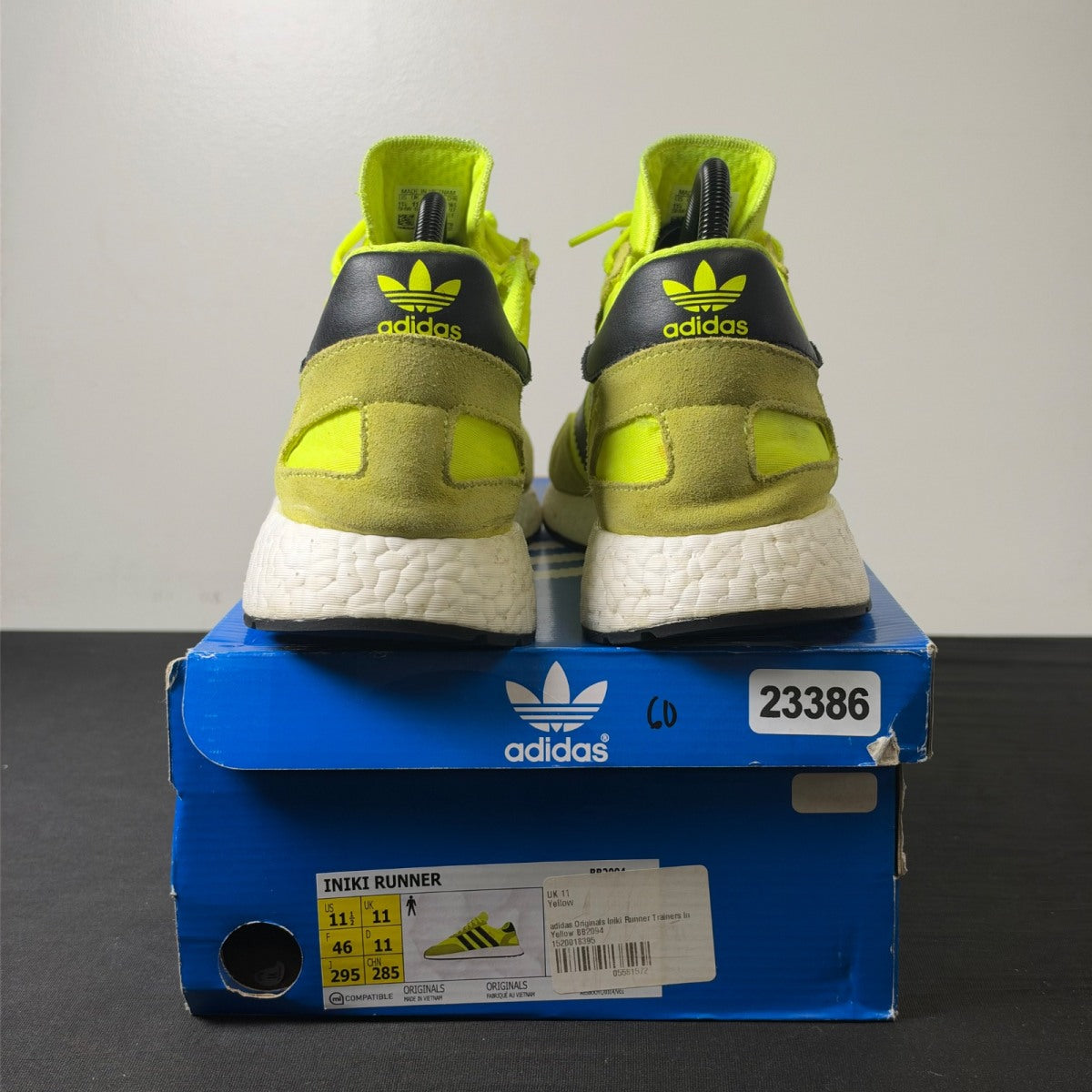 adidas Iniki Runner Solar Yellow (Size 11.5) - Image 5