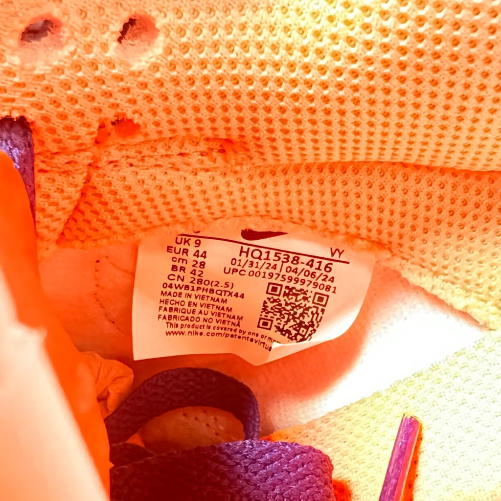 Nike Dunk Low SE Baltic Blue Total Orange 10 (VNDS Pre-Owned)NikeBaltic Blue/Deep Royal Blue/Total Orange/White - Image 4