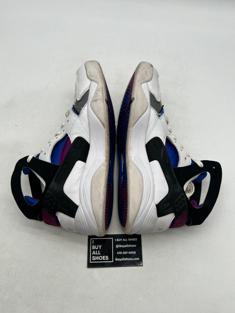 Nike Air Flight Huarache OG White Bold Berry (2014) 9.5 (Heavily Worn Pre-Owned) - Image 6