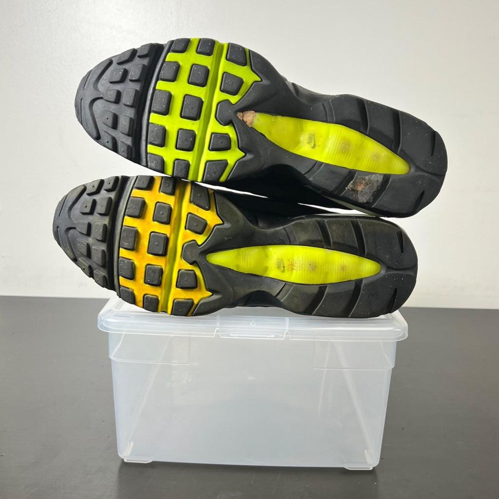 Nike Air Max 95 Prm Tape 'Neon' 10 (Heavily Worn Pre-Owned)Nike - Image 5