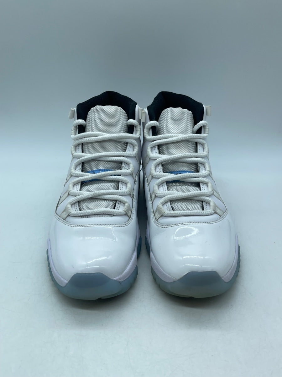 Jordan 11 Retro Legend Blue (2024) 9.5 (Moderately Worn Pre-Owned)JordanWhite/Legend Blue/Black - Image 2