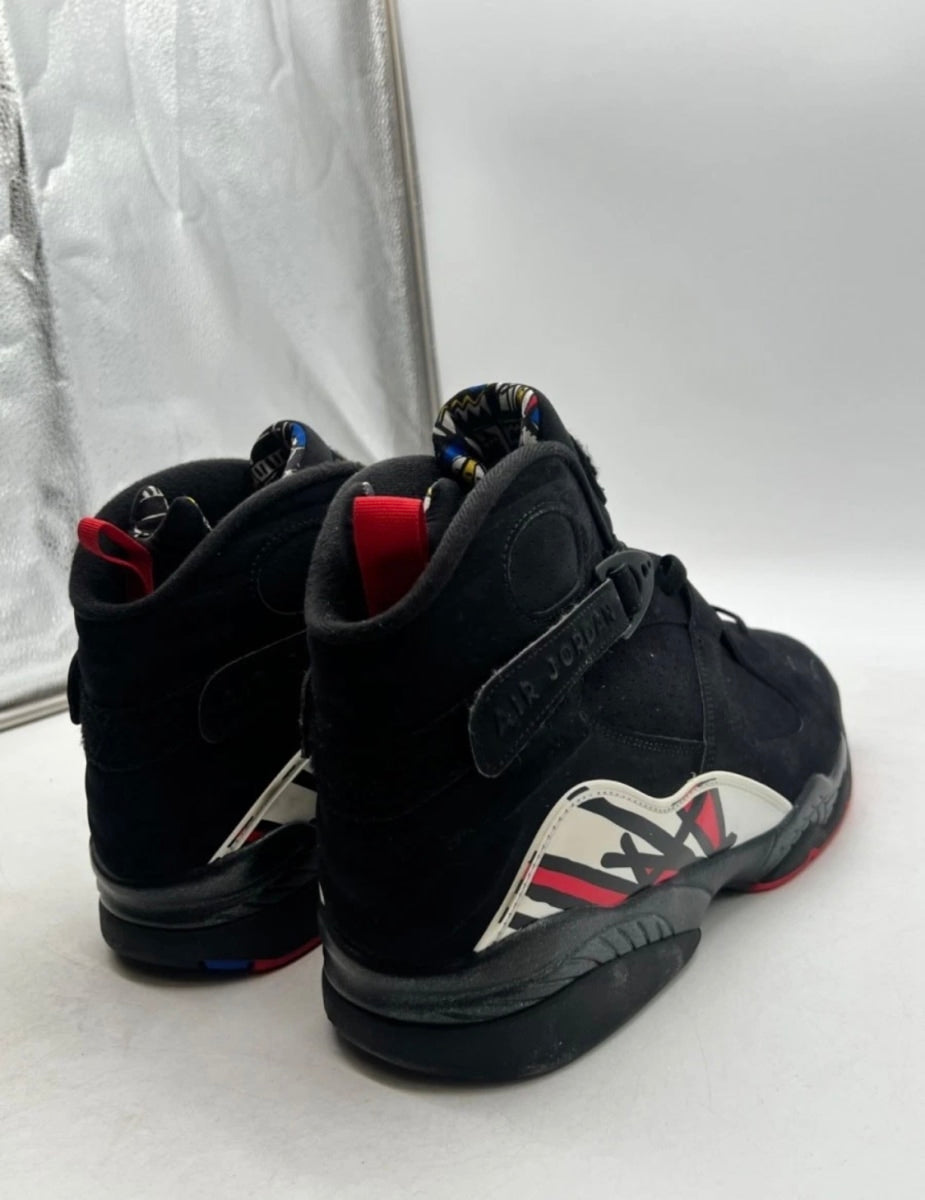 Jordan 8 Retro Playoffs (2023) 14 (Lightly Worn Pre-Owned)JordanBlack/True Red-White - Image 3