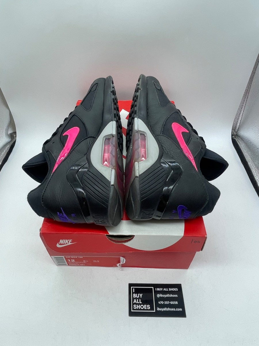 Nike Air Max 180 Black Pink Blast 12 (Moderately Worn Pre-Owned) - Image 6
