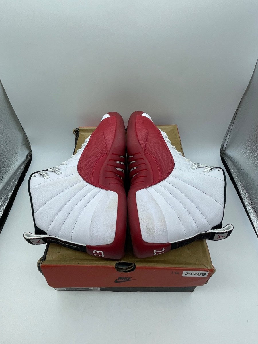 Jordan 12 Retro Cherry (2023) 11 (Moderately Worn Pre-Owned)JordanWhite/Black/Varsity Red - Image 6