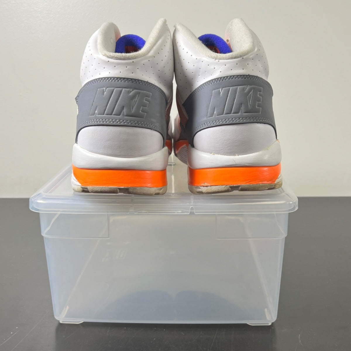 Nike Air Trainer SC High Auburn 14 (Moderately Worn Pre-Owned)NikeSail/Light Zen Grey/Tart - Image 6