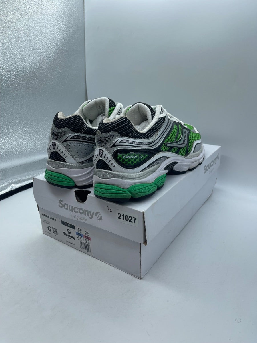Saucony ProGrid Omni 9 OG Green Silver 11.5 (Moderately Worn Pre-Owned) - Image 5