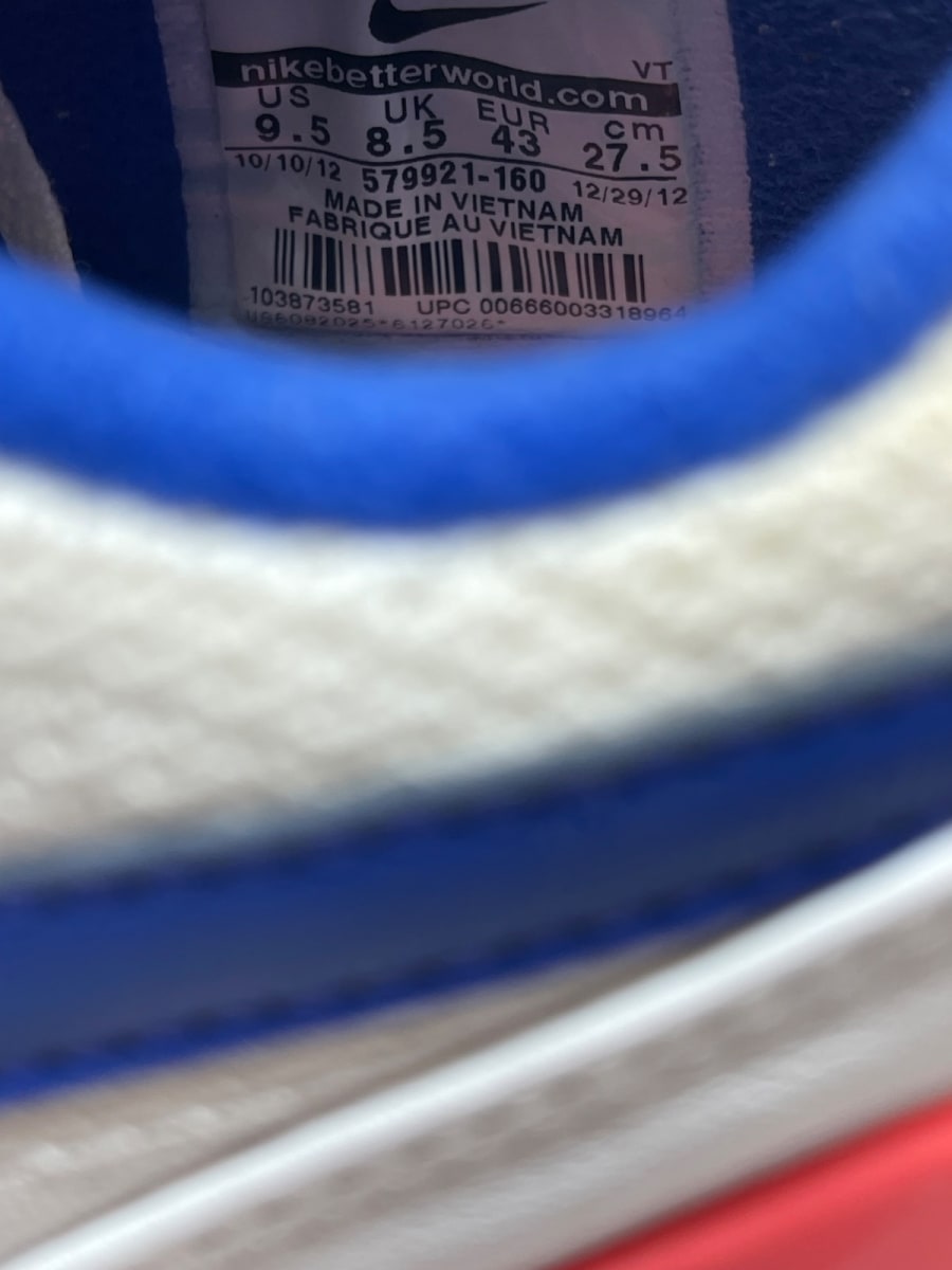 Nike Air Max 180 EM 'White Solar Red' 9.5 (Moderately Worn Pre-Owned)Nike - Image 8