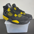 Jordan 4 Retro Thunder (2012) 12 (Moderately Worn Pre-Owned)JordanBlack/Tour Yellow - Image 1