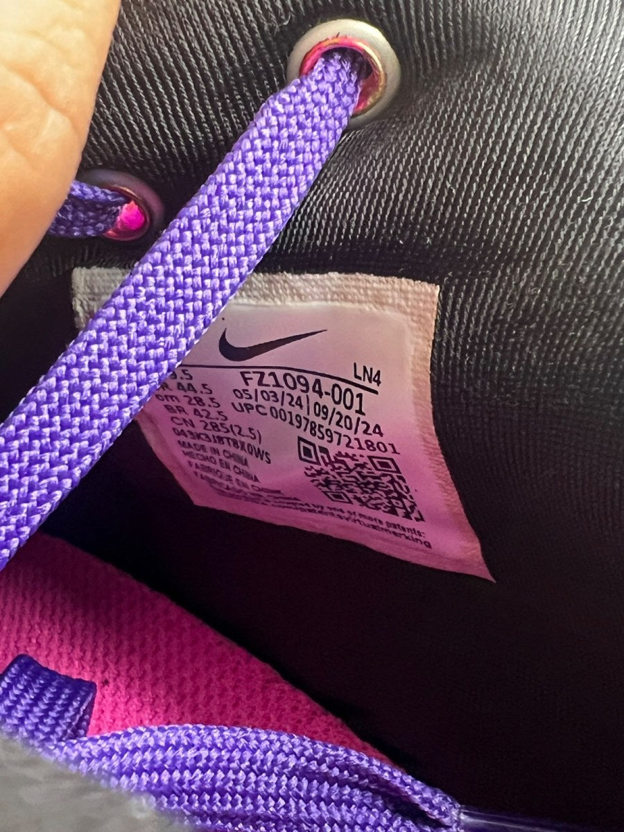 Nike LeBron 22 Blacklight 10.5 (Lightly Worn Pre-Owned) - Image 9