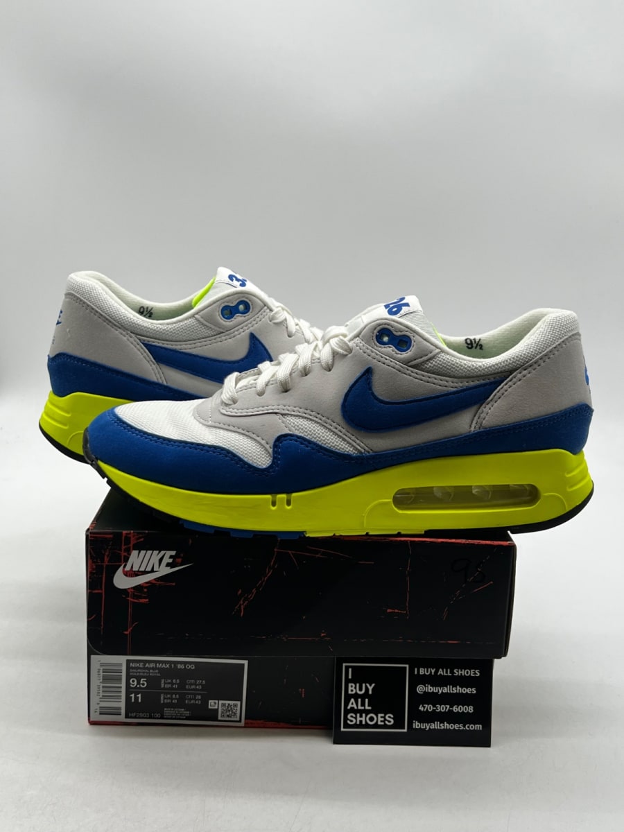 Nike Air Max 1 '86 OG Big Bubble Air Max Day (2024) 9.5 (Moderately Worn Pre-Owned) - Image 1