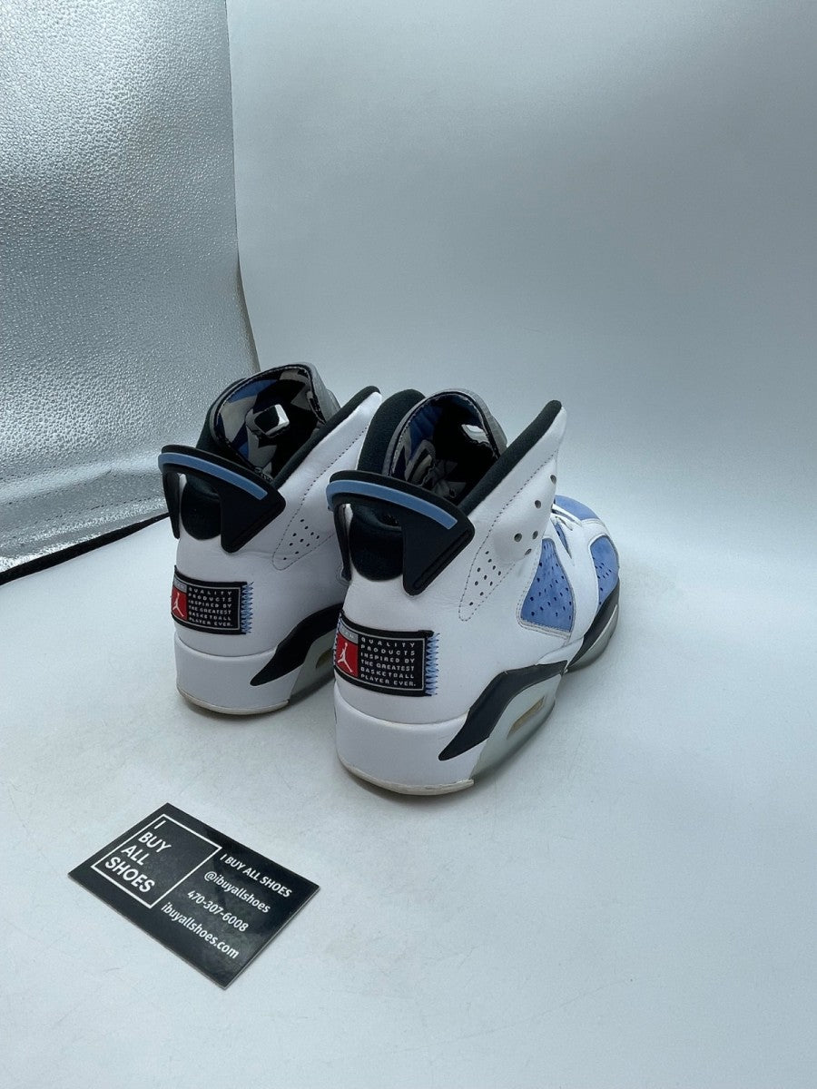 Jordan 6 Retro UNC White 9.5 (Moderately Worn Pre-Owned) - Image 5