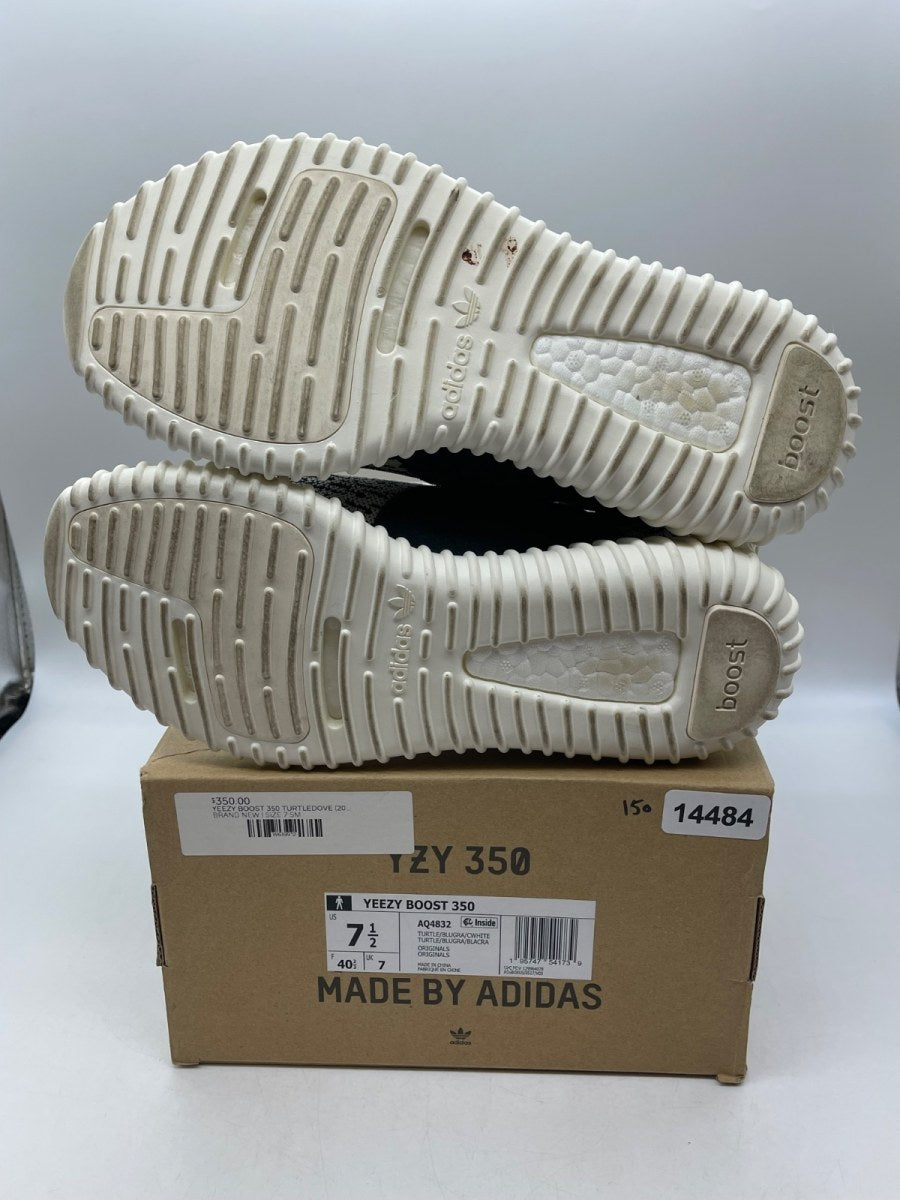 adidas Yeezy Boost 350 Turtledove (2022) 7.5 (Moderately Worn Pre-Owned)adidasTurtledove/Blue Graphite/Chalk White - Image 7