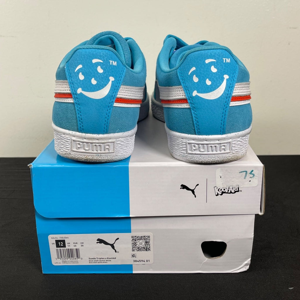 Kool-Aid x Puma Suede Triplex 'Blue Atoll Speckled' 12 (Moderately Worn Pre-Owned)Puma - Image 4