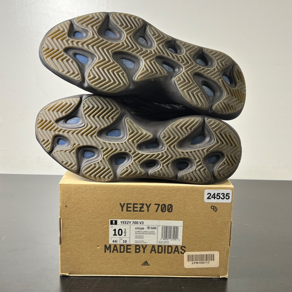 adidas Yeezy 700 V3 Clay Brown 10.5 (Moderately Worn Pre-Owned)adidasEremial/Eremial/Eremial - Image 6