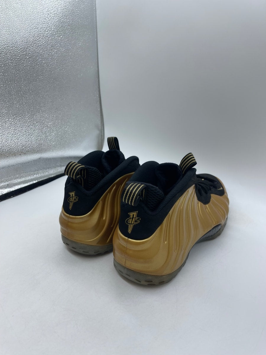 Nike Air Foamposite One Metallic Gold 10 (Moderately Worn Pre-Owned)NikeMetallic Gold/Metallic Gold-Black - Image 5