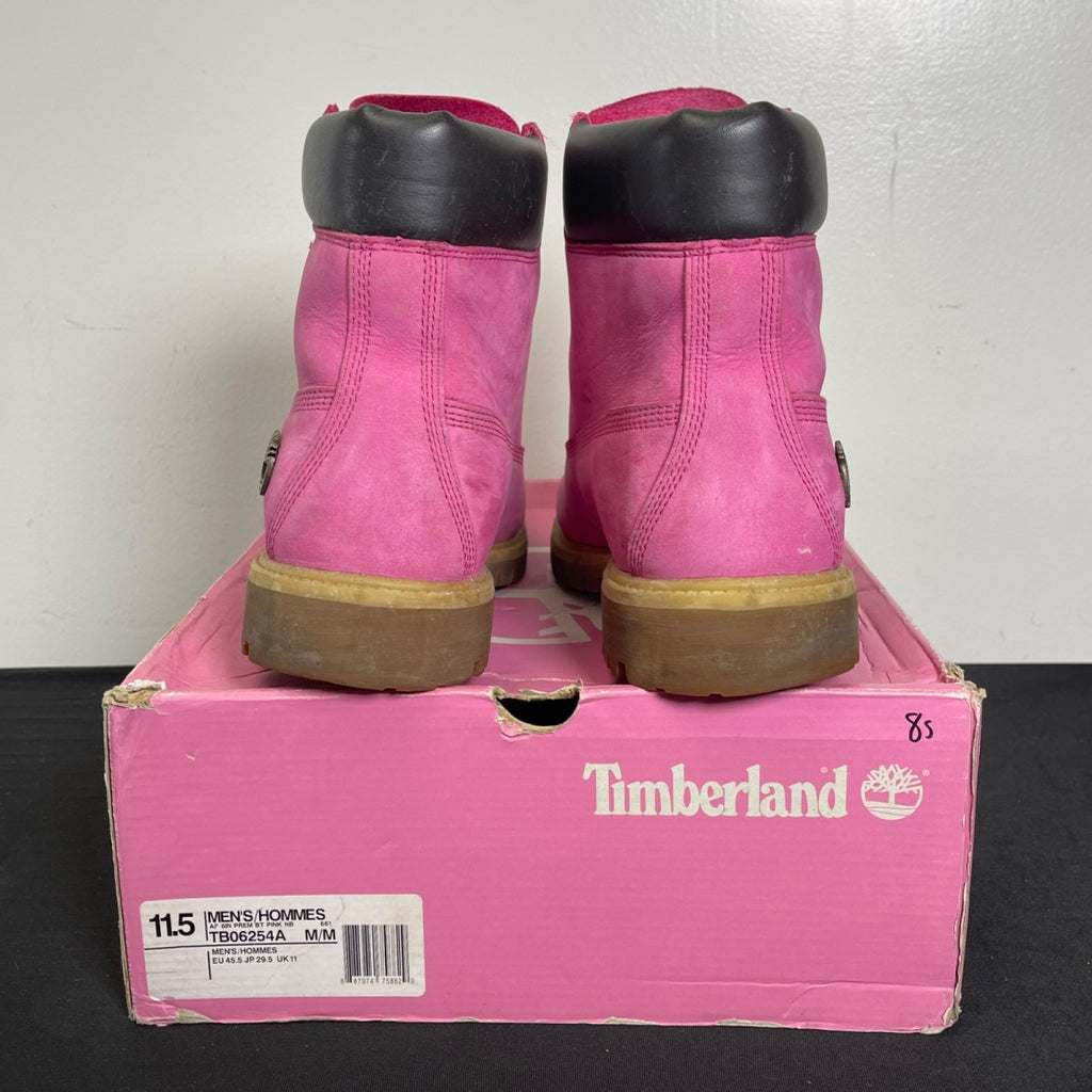 Susan G. Komen x Timberland 6 Inch Premium Boot 'Pink' 11.5 (Moderately Worn Pre-Owned)Timberland - Image 4