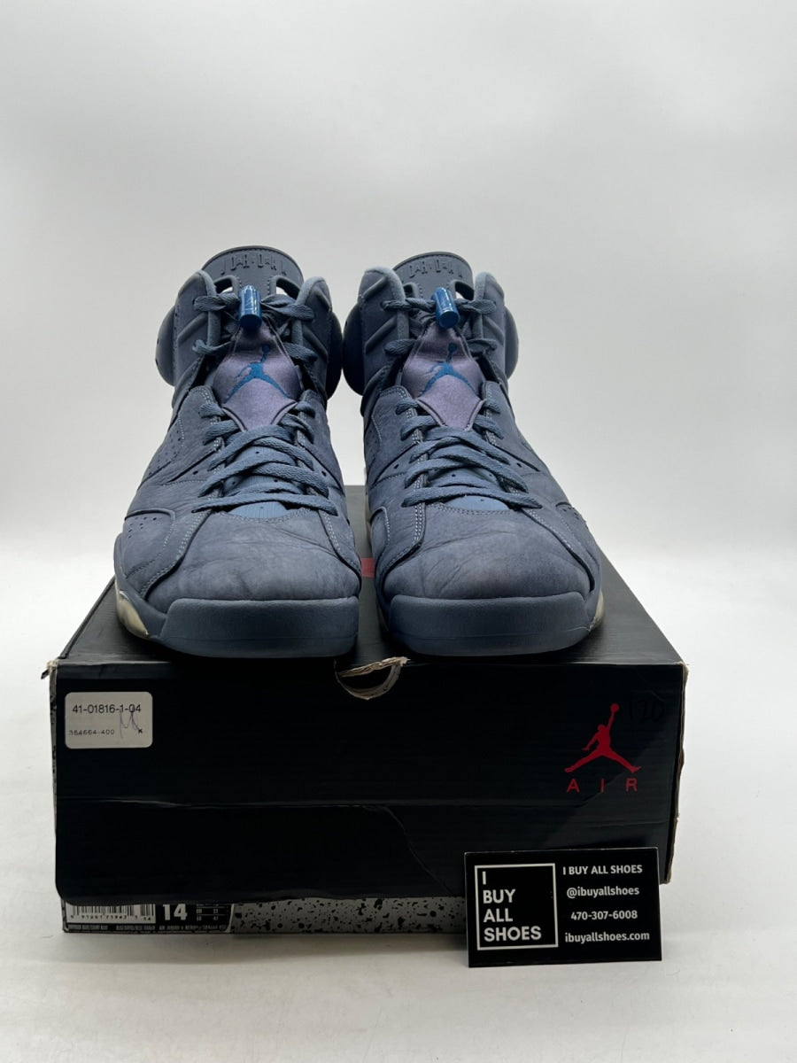 Jordan 6 Retro Diffused Blue 14 (Moderately Worn Pre-Owned) - Image 2