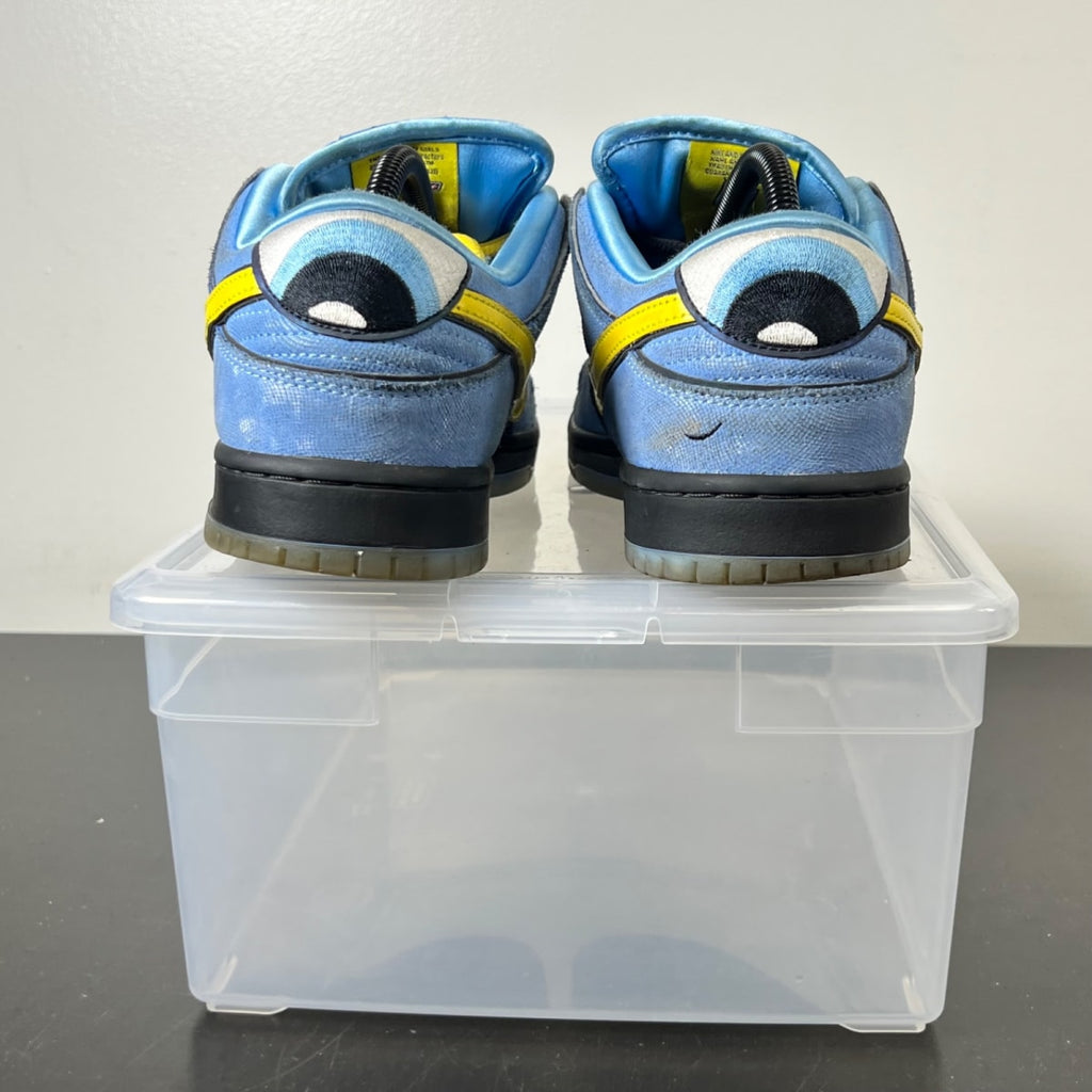 Nike SB Dunk Low The Powerpuff Girls Bubbles 9 (Heavily Worn Pre-Owned)NikeBlue Chill/Deep Royal Blue/Active Pink - Image 4