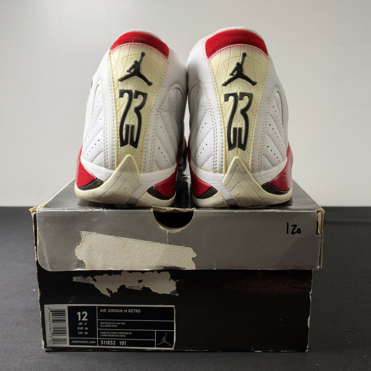 Jordan 14 Retro Candy Cane (2006) (Size 12) - Image 5