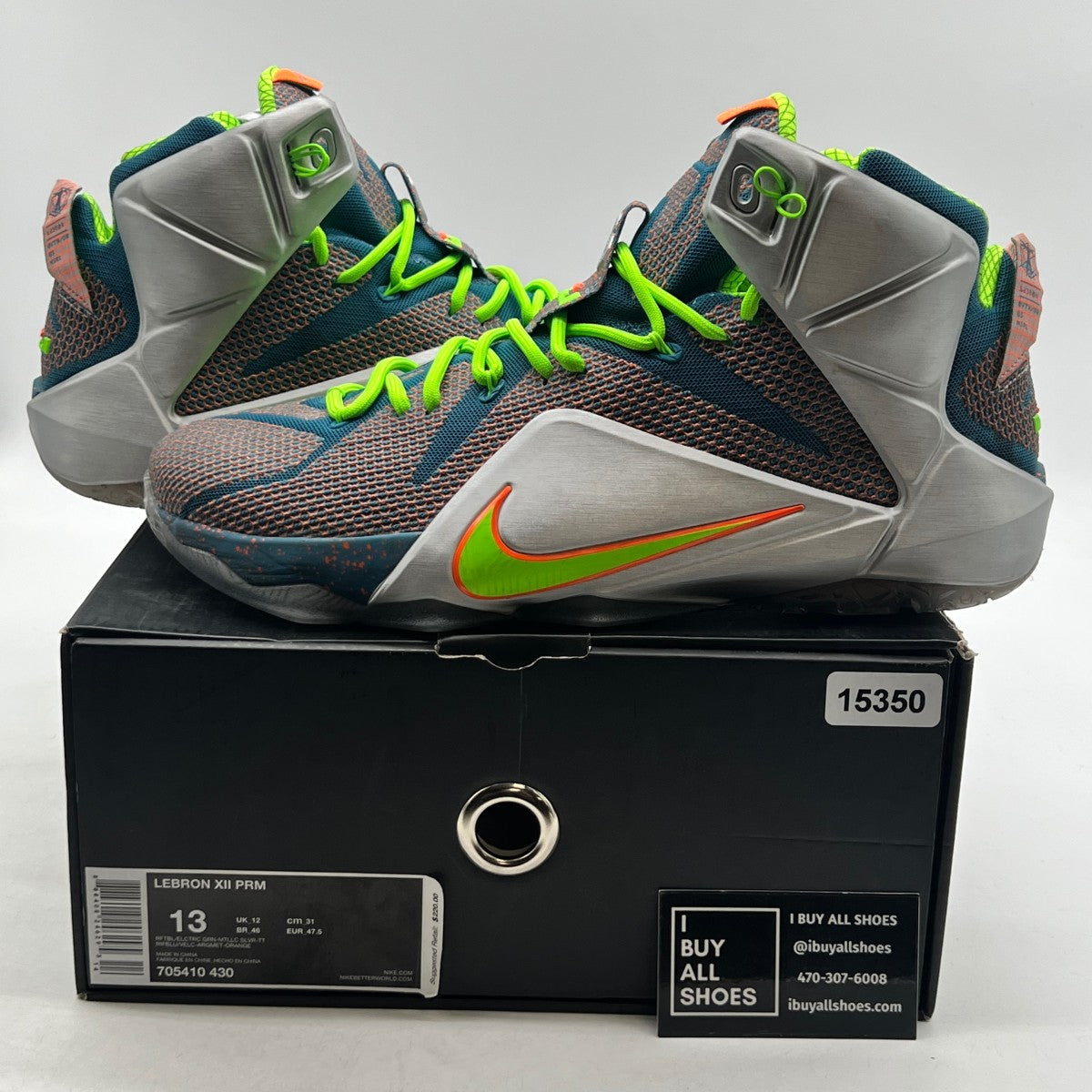 Nike LeBron 12 Trillion Dollar Man - Image 1