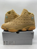 Jordan 13 Retro Wheat 13 (Lightly Worn Pre-Owned)JordanElemental Gold/Baroque Brown-Gum Yellow - Image 1