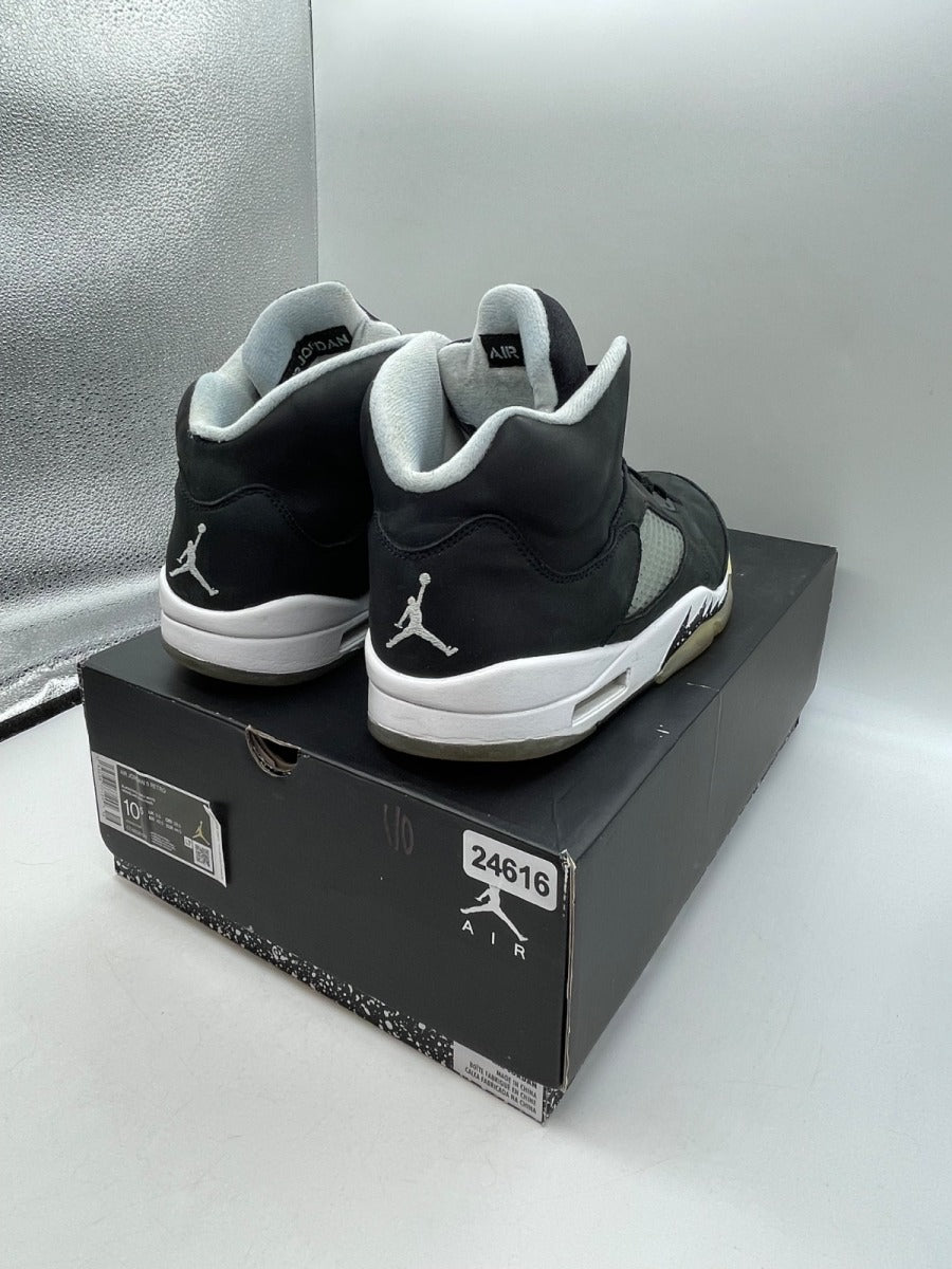 Jordan 5 Retro Moonlight (2021) 10.5 (Moderately Worn Pre-Owned)JordanBlack/Cool Grey-White - Image 5