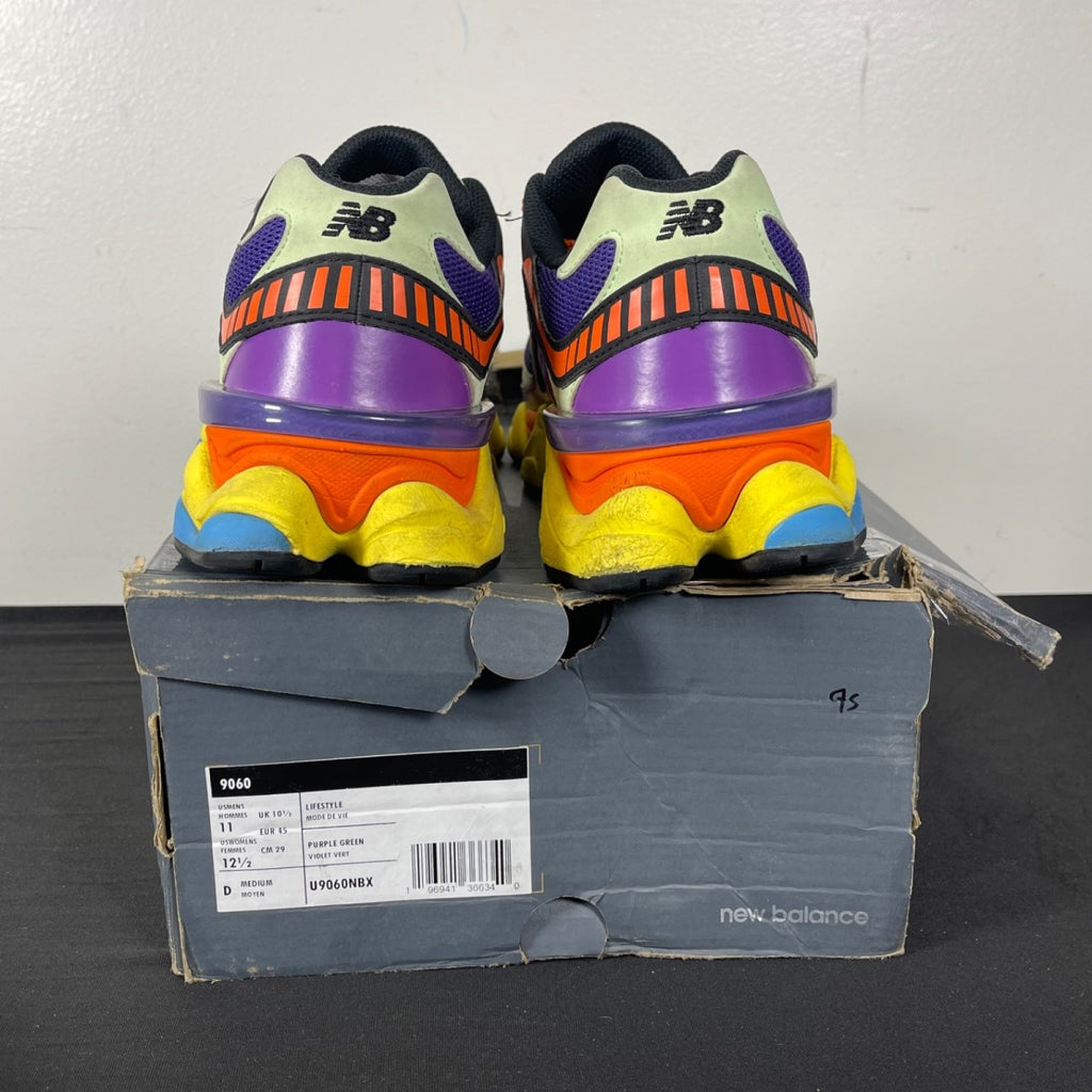 New Balance 9060 Prism Purple 11 (Moderately Worn Pre-Owned)New BalancePrism Purple/Vibrant Spring Glow - Image 4