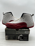 Jordan 12 Retro Cherry (2009) 9.5 (Heavily Worn Pre-Owned) - Image 1