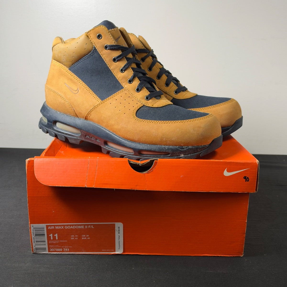 Nike Air Max Goadome 2 F/L 'Wheat Dark Obsidian' (Size 11) - Image 1