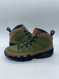 Jordan 9 Retro Boot NRG Military Brown 13 (Moderately Worn Pre-Owned)JordanMilitary Brown/Legion Green-University Red-Black - Image 1