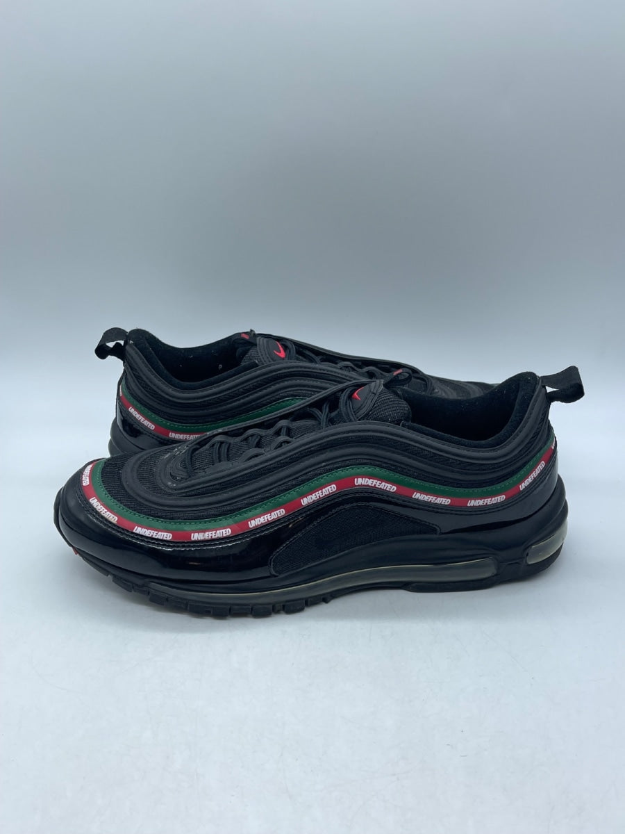 Nike Air Max 97 Undefeated Black 13 (Moderately Worn Pre-Owned)NikeBlack/Gorge Green-White-Speed Red - Image 1