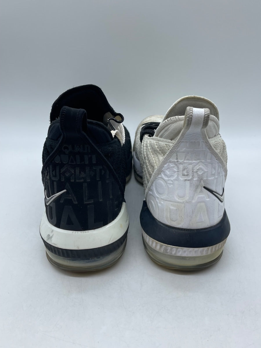 Nike LeBron 16 'Equality - Black White' 14 (Moderately Worn Pre-Owned) - Image 3