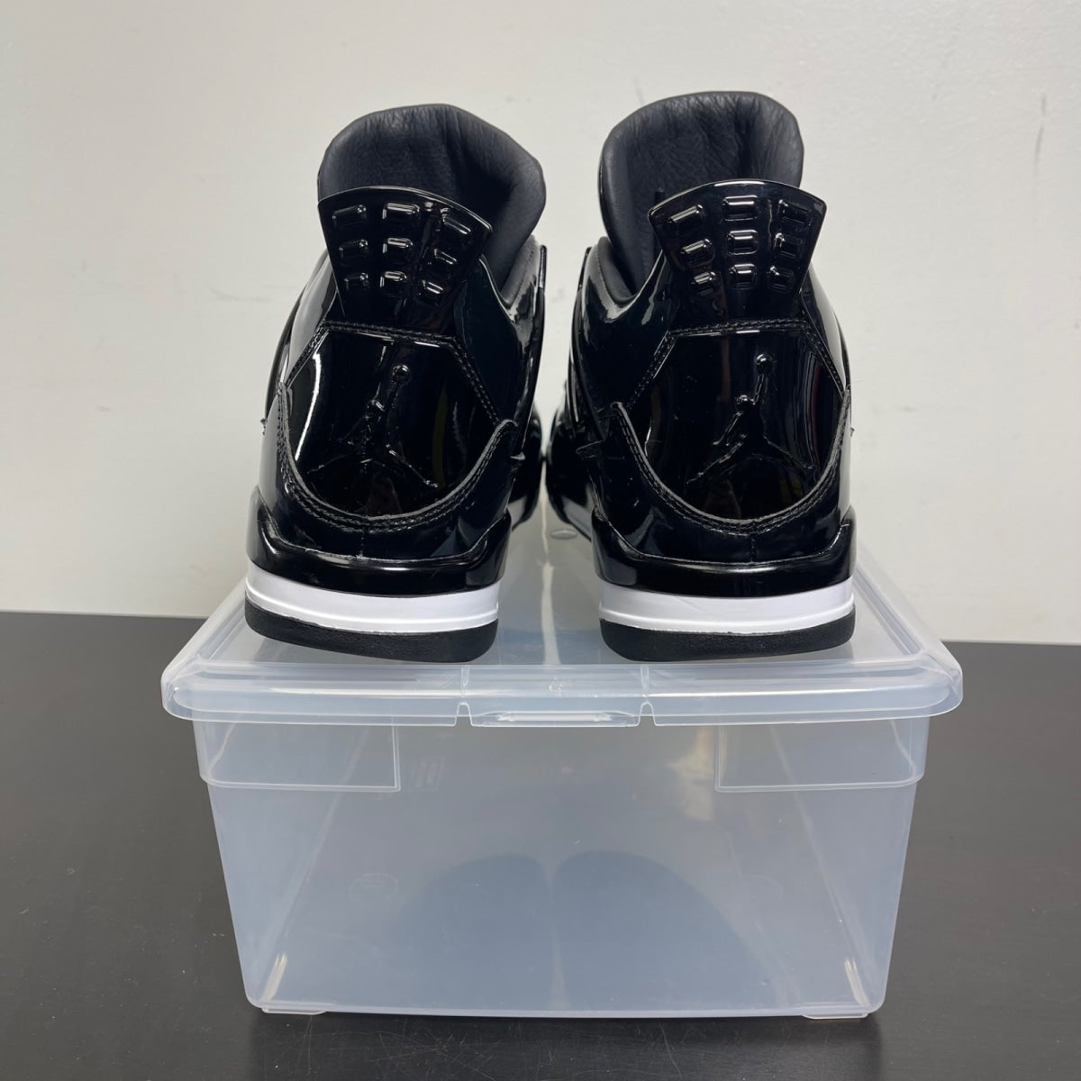 Jordan 4 Retro 11Lab4 Black 11 (Moderately Worn Pre-Owned)JordanBlack/White - Image 4