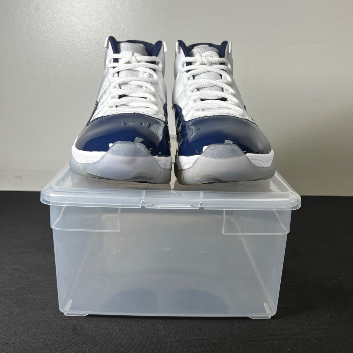 Jordan 11 Retro UNC Win Like 82 10 (New Pre-Owned)JordanWhite/University Blue-Midnight Navy - Image 2