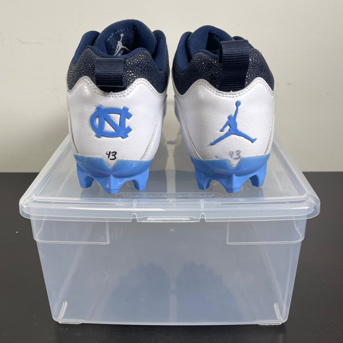 Air Jordan 10 Vapor Carbon Low 'UNC' PE 8.5 (Moderately Worn Pre-Owned)Air Jordan - Image 4