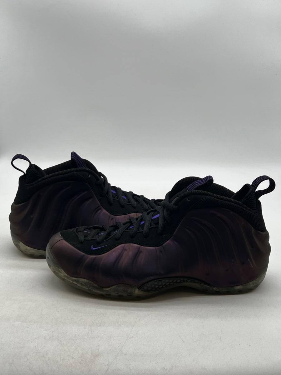 Nike Air Foamposite One Eggplant 11.5 (Moderately Worn Pre-Owned) - Image 1