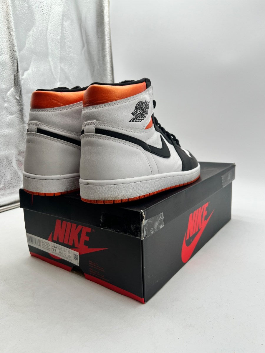 Jordan 1 Retro High Electro Orange 11 (Lightly Worn Pre-Owned)JordanWhite/Electro Orange-Black - Image 5