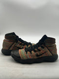 Nike React Hyperdunk 2017 Flyknit Multi-Color 11.5 (Lightly Worn Pre-Owned)NikeBlack/Black-White-Total Crimson - Image 1