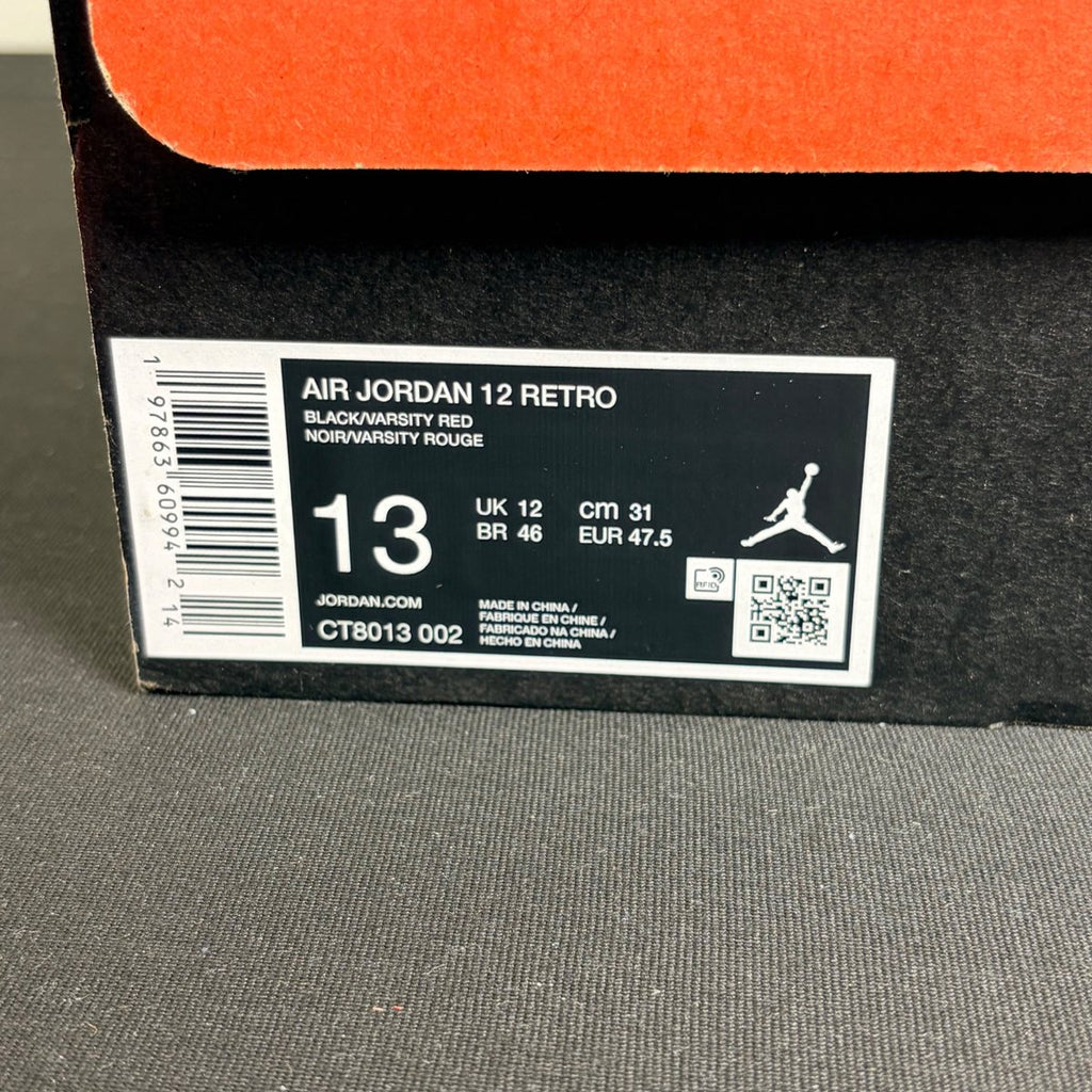 Jordan 12 Retro Flu Game (2025) (Size 13) - aux