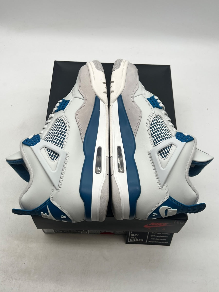Jordan 4 Retro Military Blue (2024) 10 (Lightly Worn Pre-Owned) - Image 9