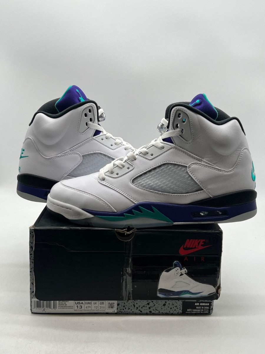 Jordan 5 Retro Grape (2025) (Size 13) Lightly Worn - Image 1