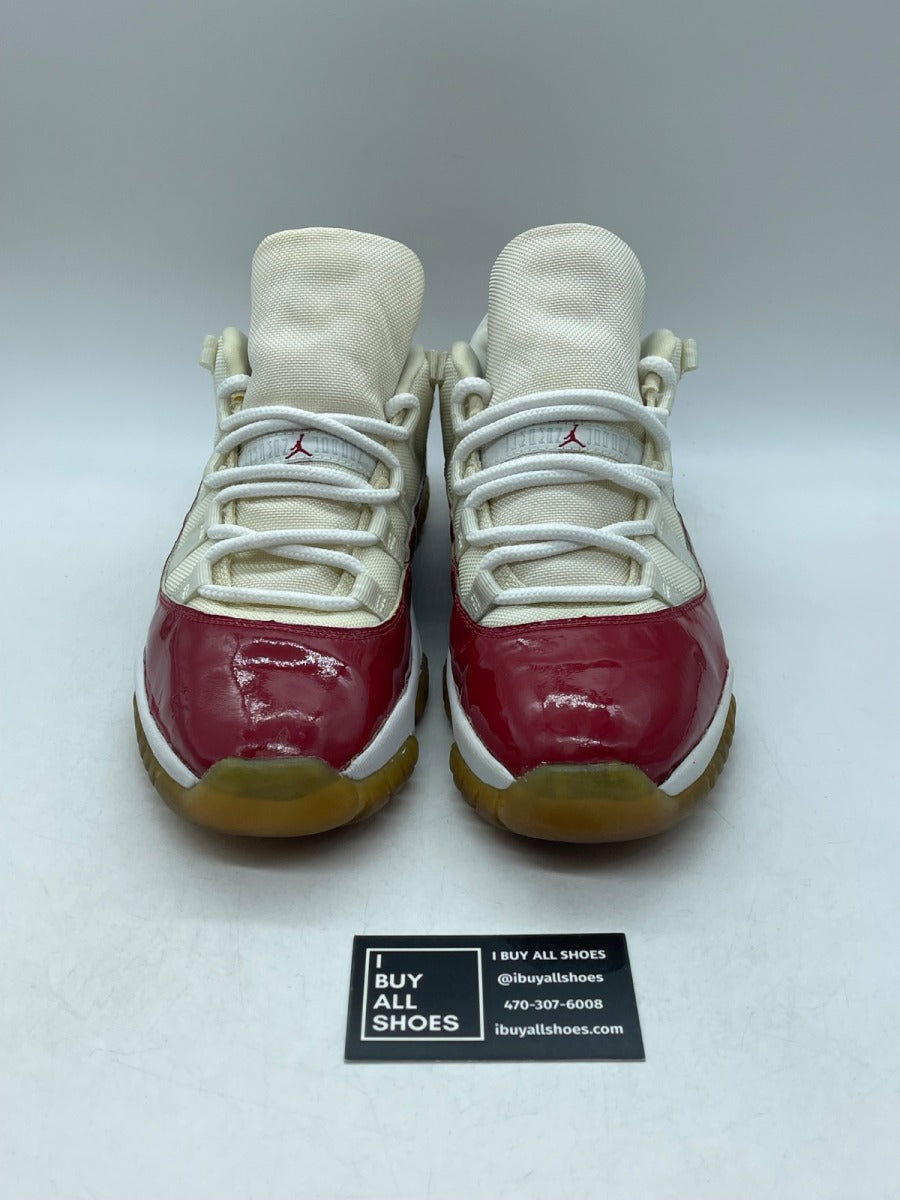 Air Jordan 11 Retro Low 'Cherry' 2001 12 (Heavily Worn Pre-Owned) - Image 2
