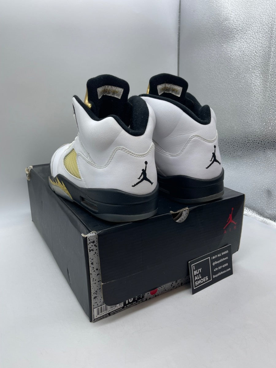 Jordan 5 Retro Olympic (2016) 10 (Moderately Worn Pre-Owned) - Image 4