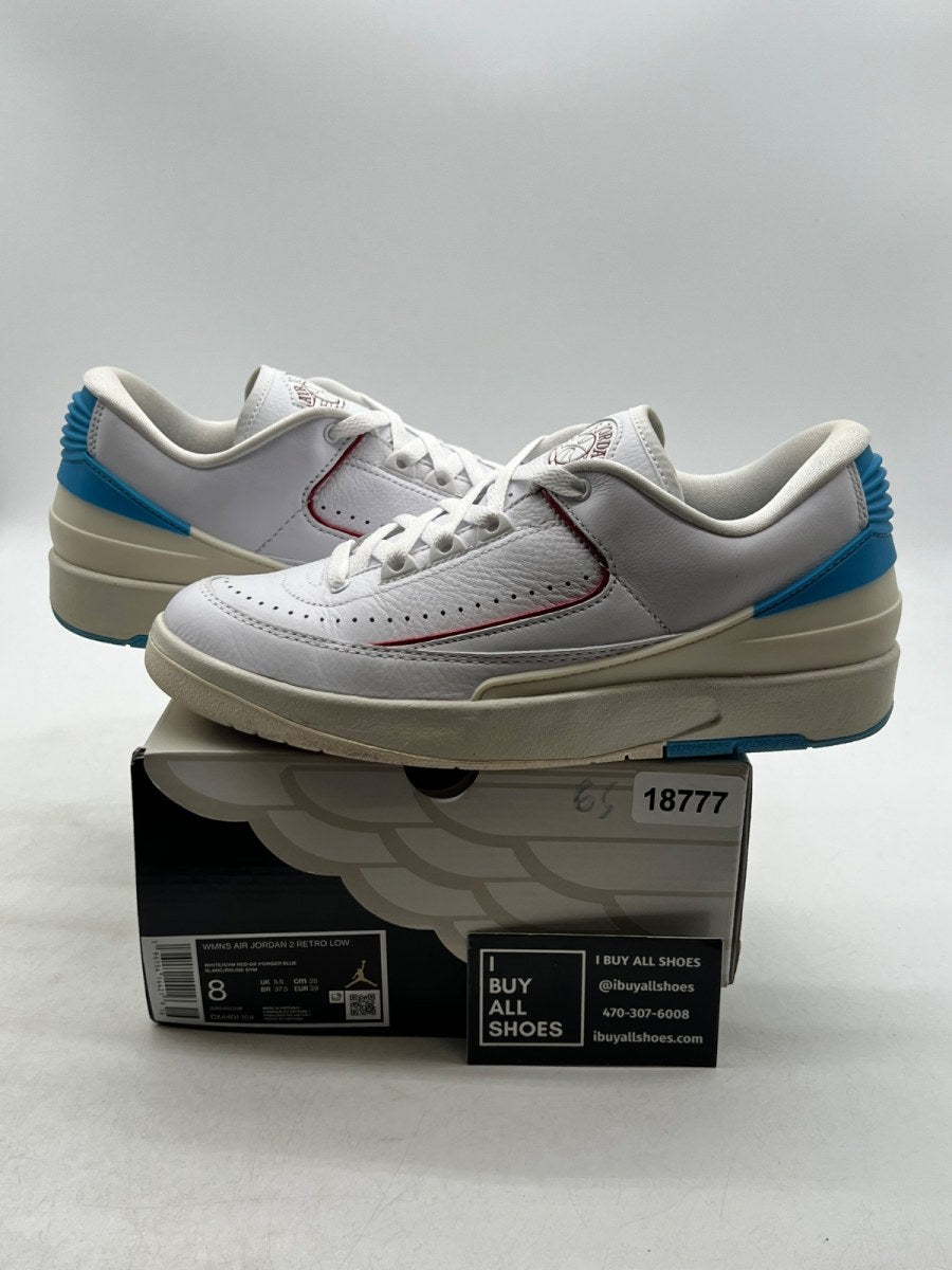 Jordan 2 Retro Low NC to Chi (Women's) 8W (Lightly Worn Pre-Owned) - Image 1