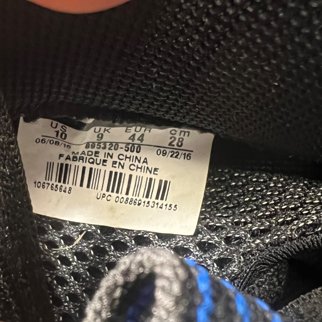 Nike Air Foamposite One Royal Blue XX 20th Anniversary (2017) 10 (Lightly Worn Pre-Owned)NikeDark Neon Royal/Black-White - Image 7